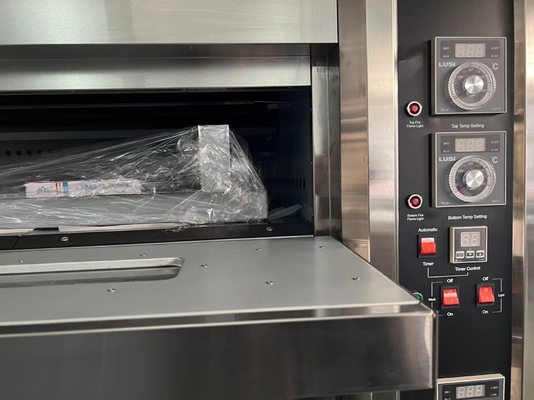 Apparecchiature da cucina a gas per pasticceria 494kg Forno pesante per pane Torte Mooncakes