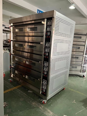 Apparecchiature da cucina a gas per pasticceria 494kg Forno pesante per pane Torte Mooncakes