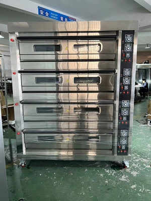 Apparecchiature da cucina a gas per pasticceria 494kg Forno pesante per pane Torte Mooncakes