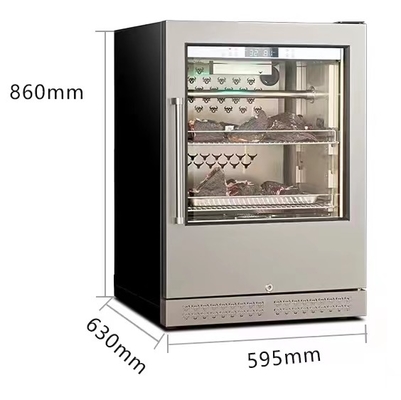 Frigorifero alberghiero 168L Conchiglia nera 160W Compressore Aria di raffreddamento Zona a temperatura singola Facile manutenzione