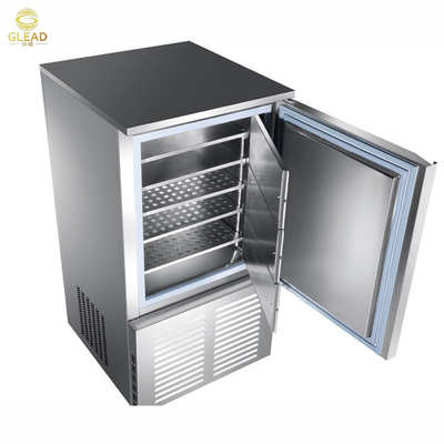 Apparecchiature alberghiere ad aria raffreddata a 3 vassoi R-404A 50 kg N.W. Con capacità di congelamento di -40.C 900W di potenza