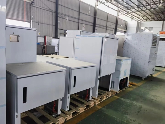 3 vassoio frigorifero / freezer armadi raffreddati ad aria R-404A sistema di refrigerazione