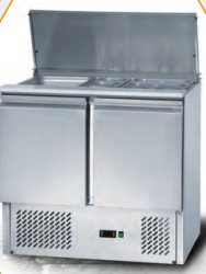 Unità di refrigerazione industriale certificata 1 modello facile da pulire Contatore frigorifero per salate