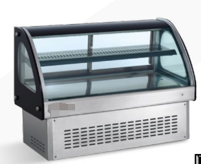 Mini Cake Showcase 220V/50Hz attrezzature di refrigerazione industriale con vetro isolato