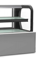 220V attrezzature di refrigerazione commerciale MINI Cake Showcase Base in acciaio inossidabile