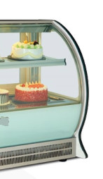 Apparecchiature di refrigerazione industriali con base in marmo 1 scaffale e intervallo di temperatura controllato per ottimali