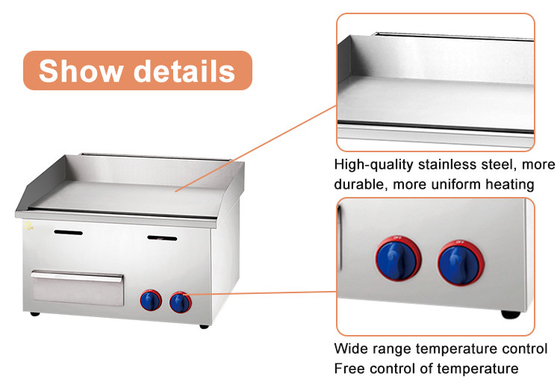 Apparecchiatura di cucina di 30 kg leggera con distribuzione del calore uniforme