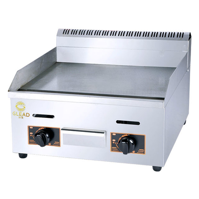 Grill a gas professionale per cucine commerciali 11.7kw attrezzature di cottura pesanti
