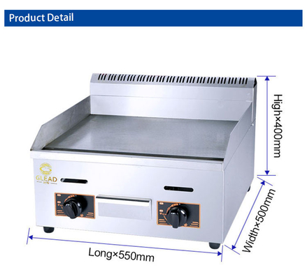 Efficienza Grill gas LPG/2800Pa 11,7kw Potenza per cucina