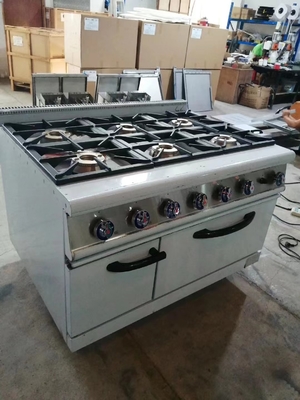 20Equipaggiamento di cottura a gas da 8 kW con forno a gas a 4 bruciatori