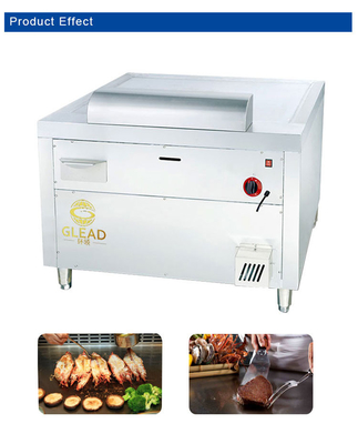 1200x800x850mm attrezzature commerciali per la trasformazione della carne con potenza di 10 kW