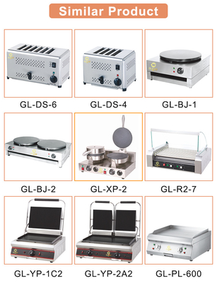 10kw Gas Giapponese Teppanyaki LPG/2800Pa Cucina attrezzature da cucina con 270kg di peso