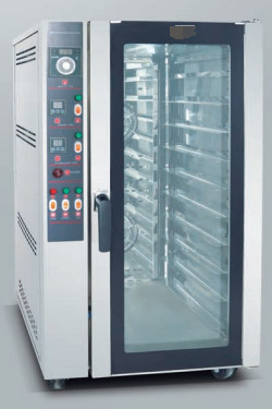 Forno di convezione ad aria calda elettrico a 12 kW con spruzzo 10p