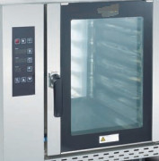 Capacità Equipaggiamento elettrico per la cottura commerciale Computer Forno elettrico a aria calda con vaschette da 10p