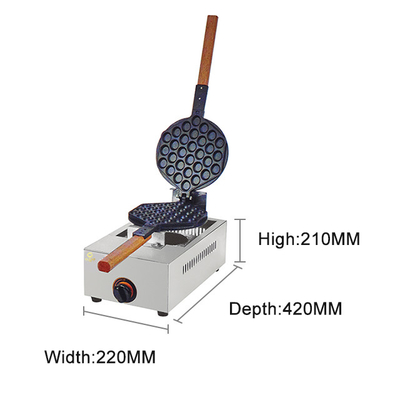 220x420x210mm Apparecchiature da cucina per gas sicuro e da cucina/Pa GPL /2800Pa 5,5 kg