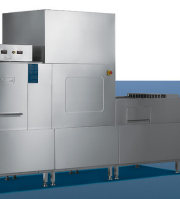 Acciaio inossidabile SS304 lavastoviglie di tipo aereo 6.7KW Potenza con protezione di sicurezza