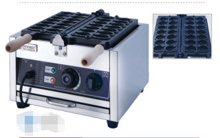 Waffle Maker elettrico 1.6KW 220-240V attrezzature di cottura commerciale per waffle perfettamente abbronzate