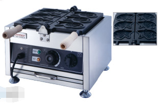 Controllo di temperatura preciso 1.6KW attrezzatura di cottura commerciale per waffle perfettamente croccante