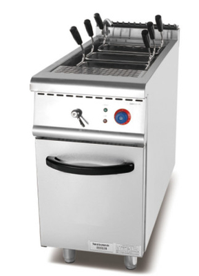 Apparecchiature da cucina in argento con pannello di controllo meccanico e tensione 220V-240V