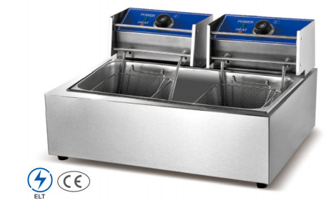 220-240v Apparecchiature da cucina per ristoranti con pannello di controllo meccanico e materiale Ss201