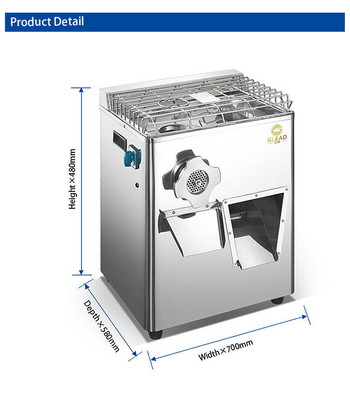 58x45x70cm Ristorante attrezzature da cucina con 220V 50HZ 1 fase 2.2KW