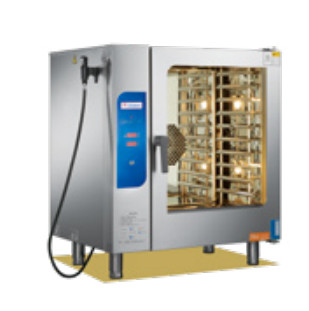 Forno a vapore elettrico in acciaio inossidabile con capacità di torrefazione multifunzione e altezza dello strato di 67 mm