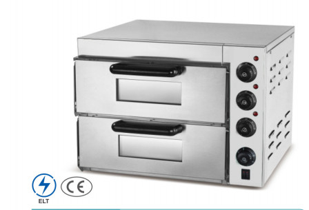 Forno in acciaio inossidabile temperatura 50-300C per la cottura di pizze pannello di controllo meccanico attrezzature da cucina