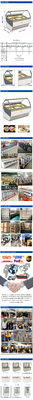 Apparecchiature di refrigerazione commerciale ventilate con base in marmo