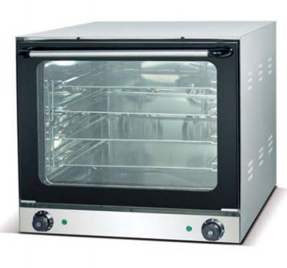 Forno di convenzione commerciale in acciaio inossidabile per la cottura di alimenti con pannello di controllo digitale