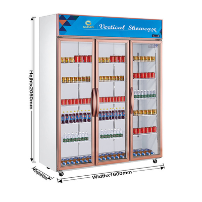 Acciaio inossidabile 1300L refrigeratore per bevande per il raffreddamento rapido a 0-10 temperature