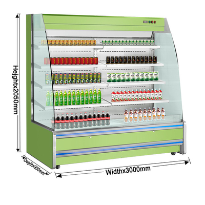 Acciaio inossidabile 1300L refrigeratore per bevande per il raffreddamento rapido a 0-10 temperature