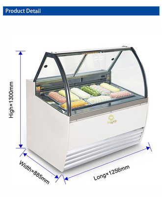 Unità di refrigerazione ventilata 220-240V/1PH/50HZ con 18 padelle italiane