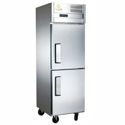 Frigorifero commerciale in acciaio inossidabile con funzionalità di congelamento per lo stoccaggio - 220-240V 50Hz