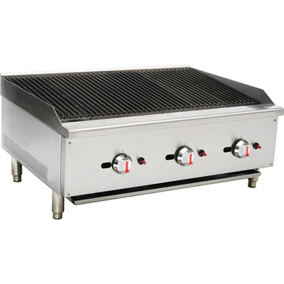 Ferro Lava Rock Grill Pannello di controllo digitale attrezzature da cucina con temperatura 500-700 gradi