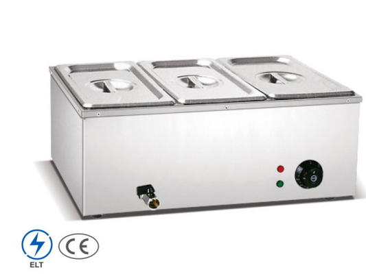 Apparecchiatura elettrica per il riscaldamento della zuppa Cisterna di zuppa in acciaio inossidabile per ristoranti Temperatura 0°C-100°C.