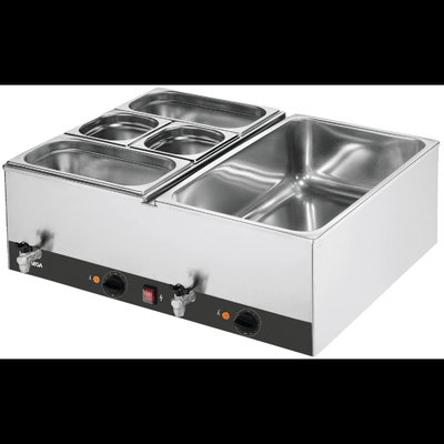 Equipaggiamento di cottura elettrico in acciaio inossidabile Argento 220-240v 50hz Controllo della temperatura.