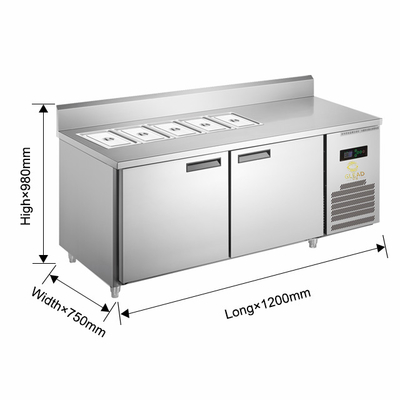 Aria di raffreddamento attrezzature industriali di refrigerazione