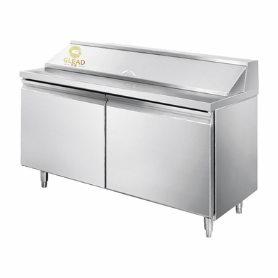 Apparecchiature di refrigerazione industriali 220-240V/1PH/50HZ 390W Potenza 270-410L Volume gamma di raffreddamento ottimale armadietti per pizza/Sal
