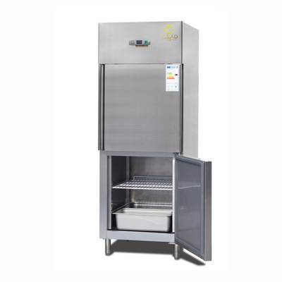 Apparecchiature di refrigerazione industriale raffreddate ad aria da 600L per -14 ~-18°C con compatibilità GN1/1