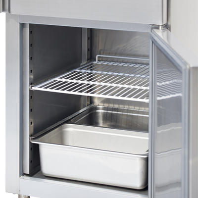 Apparecchiature di refrigerazione industriale raffreddate ad aria da 600L per -14 ~-18°C con compatibilità GN1/1