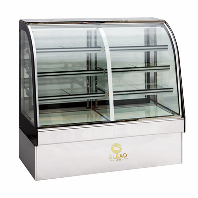 Potenza 415L raffreddamento ad aria unità di refrigerazione commerciale 2200W tensione per display di torta