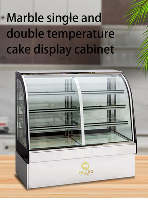 Potenza 415L raffreddamento ad aria unità di refrigerazione commerciale 2200W tensione per display di torta
