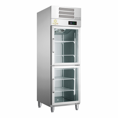Apparecchiature industriali di refrigerazione raffreddate ad aria da 1200L per armadietti frigoriferi a schermo