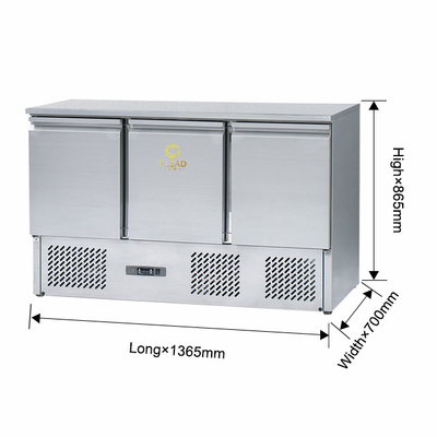 220-240V 2N-50HZ Apparecchiature di refrigerazione industriale Ss304 2-8C