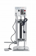 Stuffatore di salsicce in acciaio inossidabile elettrico 40W Potenza 2L-30L Capacità attrezzatura per la lavorazione della carne
