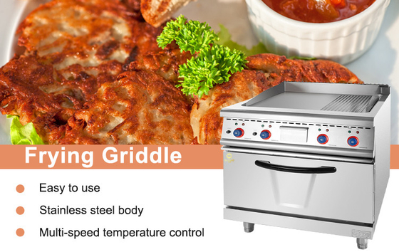 17.8KW Commercial Cooking Range Machine Low Noise Temperature Control Gas Valve GL RG Modello