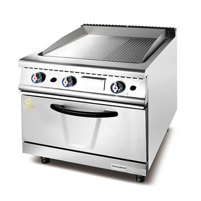 Macchine per cucina commerciale a gas con controllo di temperatura regolabile per cucina professionale