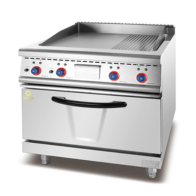 Macchine per cucina commerciale a gas con controllo di temperatura regolabile per cucina professionale