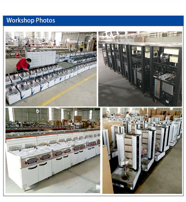 Apparecchiature di refrigerazione industriale con refrigerante R404A 2x2.1L serbatoio di congelamento e 2x1.6kW di potenza nominale