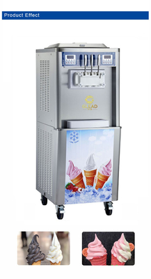 Apparecchiature di refrigerazione industriale con refrigerante R404A 2x2.1L serbatoio di congelamento e 2x1.6kW di potenza nominale